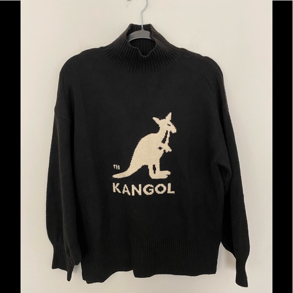 NWOT KANGOL × H&M Oversized Sweater BLOGGERS FAV. - Picture 10 of 12